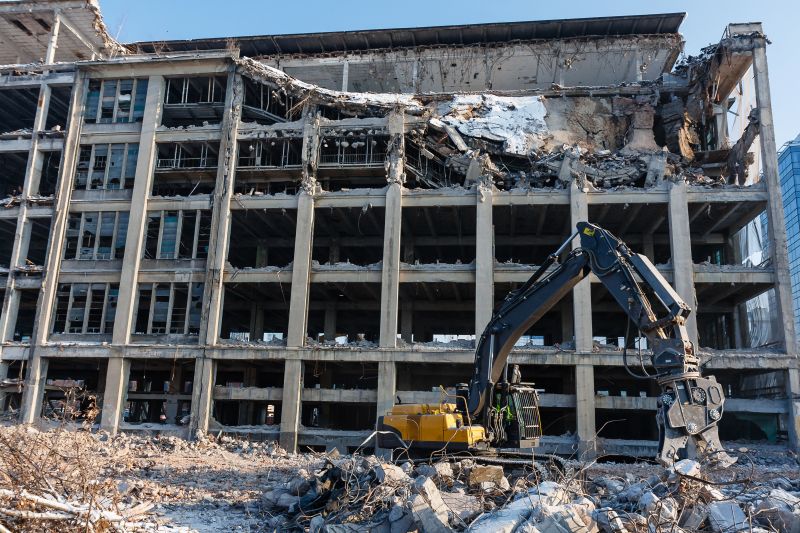 Heavy Equipment Demolition