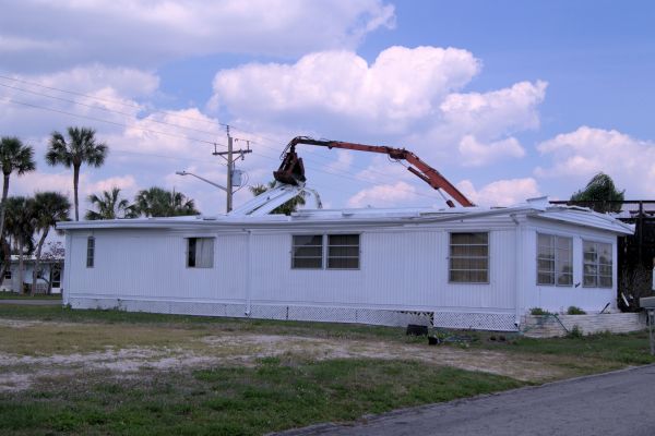 Mobile Home Demolition in Bountiful