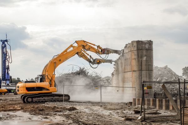 Silo Demolition in Bountiful