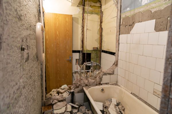 Shower Tile Demolition in Bountiful